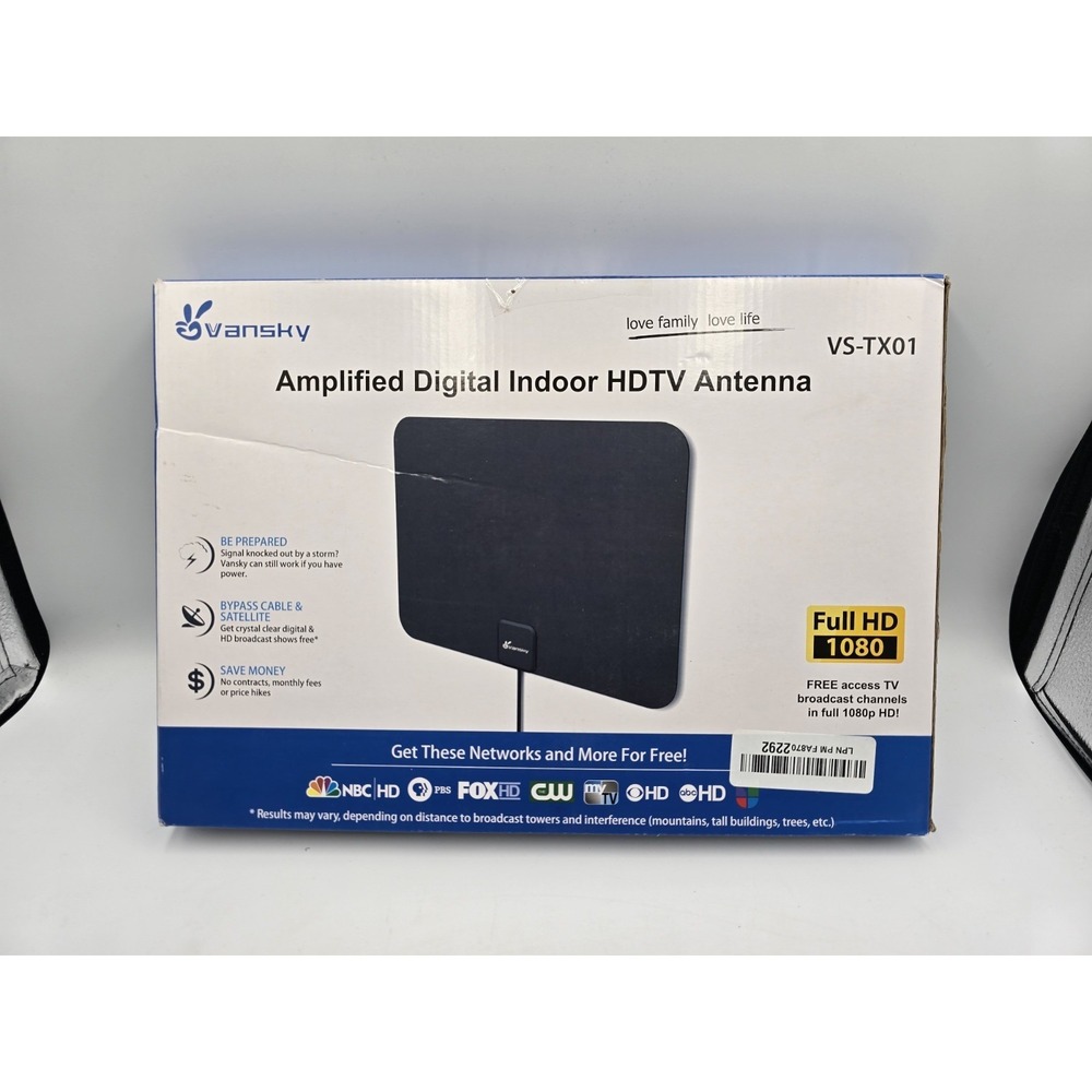 Ultra-Thin Digital HDTV Antenna
